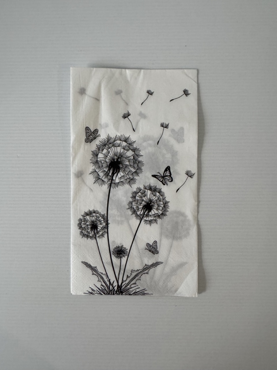11cm x 20cm - Dandelions Paper Napkin/Serviette