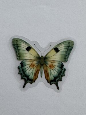 4cm x 3.5cm - Watercolour Butterfly Stickers