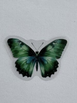 4cm x 3cm - Watercolour Butterfly Stickers