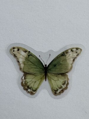 4cm x 3cm - Watercolour Butterfly Stickers