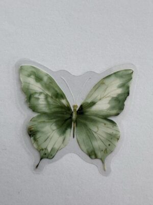 4cm x 3.5cm - Watercolour Butterfly Stickers