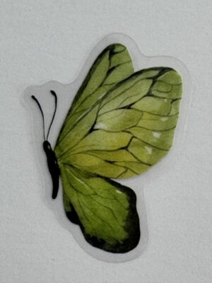 4cm x 3cm - Watercolour Butterfly Stickers