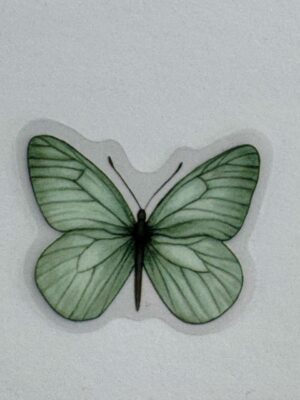 3.5cm x 2.5cm - Watercolour Butterfly Stickers