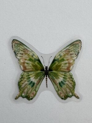4cm x 3.5cm - Watercolour Butterfly Stickers