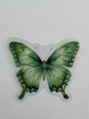 4cm x 3.5cm - Watercolour Butterfly Stickers