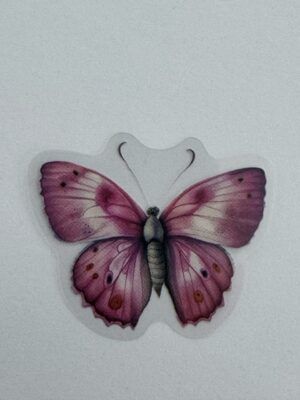 4cm x 3cm - Watercolour Butterfly Stickers
