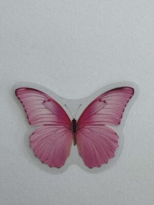 4cm x 3cm - Watercolour Butterfly Stickers
