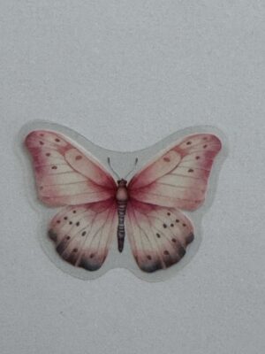 4cm x 3cm - Watercolour Butterfly Stickers