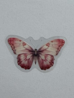4cm x 2.5cm - Watercolour Butterfly Stickers