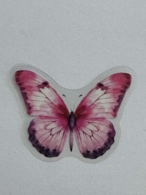 4cm x 3cm - Watercolour Butterfly Stickers