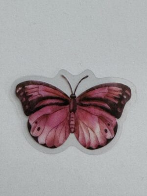 4cm x 2.5cm - Watercolour Butterfly Stickers