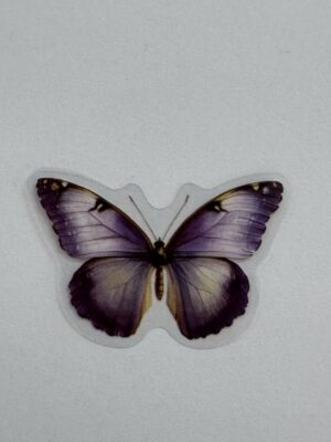 4cm x 3cm - Watercolour Butterfly Stickers