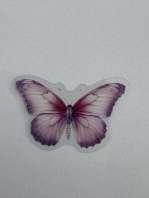 4cm x 3cm - Watercolour Butterfly Stickers
