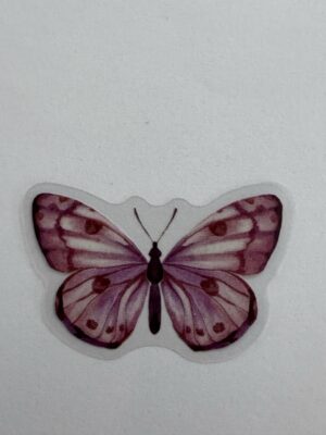 4cm x 2.5cm - Watercolour Butterfly Stickers