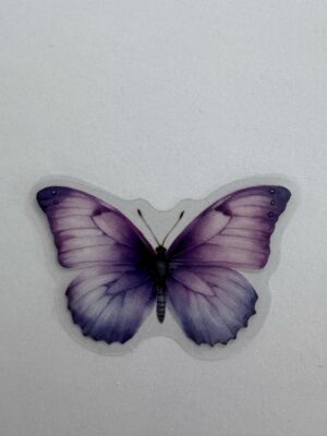 4cm 3cm - Watercolour Butterfly Stickers