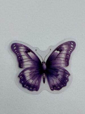 4cm 3.5cm - Watercolour Butterfly Stickers