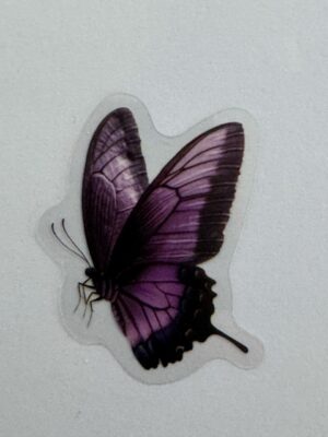 3.5cm x 2cm - Watercolour Butterfly Stickers