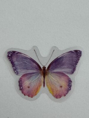 4cm x 3cm - Watercolour Butterfly Stickers