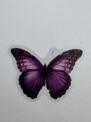 4.5cm x 3.5cm - Watercolour Butterfly Stickers