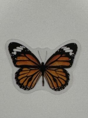 4cm x 3cm - Watercolour Butterfly Stickers