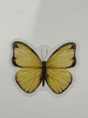 4cm x 3cm - Watercolour Butterfly Stickers