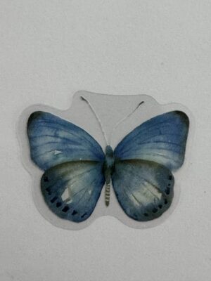 4cm x 3cm - Watercolour Butterfly Stickers