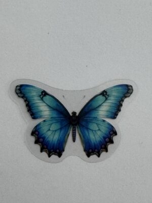 4cm x 3cm - Watercolour Butterfly Stickers