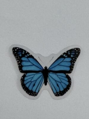 4cm x 3cm - Watercolour Butterfly Stickers