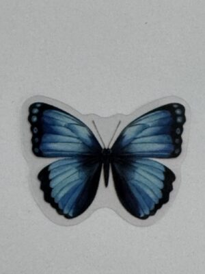 4cm x 3cm - Watercolour Butterfly Stickers