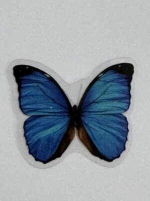 4cm x 3cm - Watercolour Butterfly Stickers
