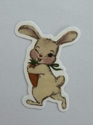 5cm x 3.5cm - Vintage Storybook Animal Die-Cut Stickers