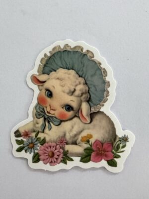 5cm x 4.5cm - Vintage Storybook Animal Die-Cut Stickers