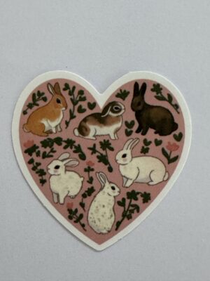 5cm x 5cm - Vintage Storybook Animal Die-Cut Stickers