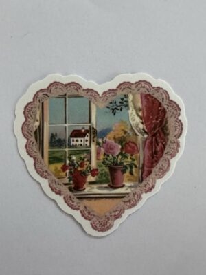 5cm x 5cm - Vintage Storybook Homely Die-Cut Stickers