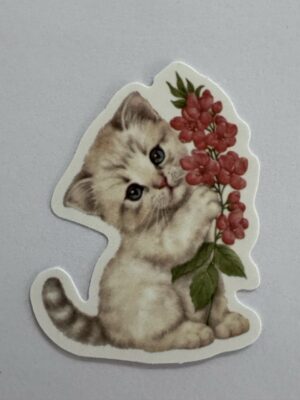 5cm x 3.5cm - Vintage Storybook Animal Die-Cut Stickers