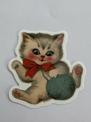 5cm x 4.5cm - Vintage Storybook Animal Die-Cut Stickers