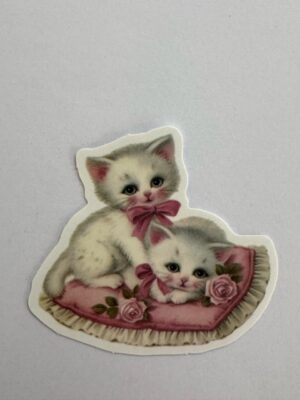 5cm x 5cm - Vintage Storybook Animal Die-Cut Stickers