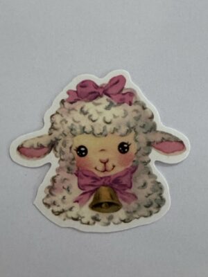 5cm x 4.5cm - Vintage Storybook Animal Die-Cut Stickers