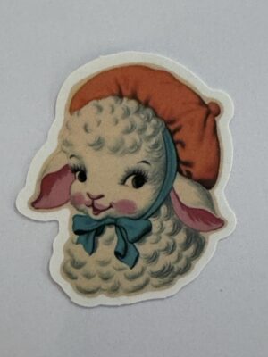 5cm x 5cm - Vintage Storybook Animal Die-Cut Stickers