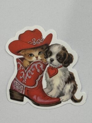 5cm x 5cm - Vintage Storybook Animal Die-Cut Stickers