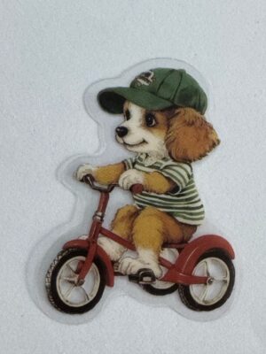 5cm x 4cm - Vintage Style Dog Stickers