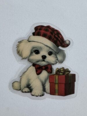 5cm x 4.5cm - Vintage Style Dog Stickers
