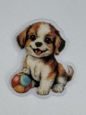 5cm x 4cm - Vintage Style Dog Stickers