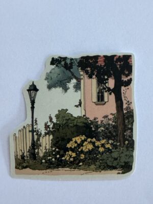5.5cm x 5.25cm - Vintage Storybook & Cottagecore Stickers