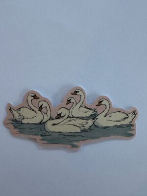 7cm x 3.5cm - Vintage Storybook & Cottagecore Stickers