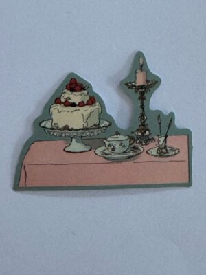6cm x 4.5cm - Vintage Storybook & Cottagecore Stickers