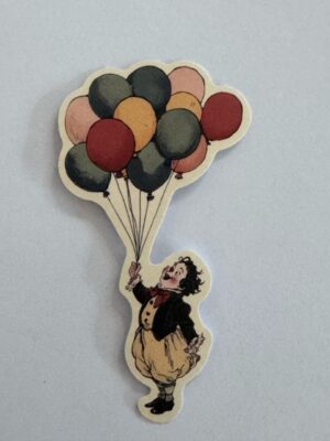 7.5cm x 4cm - Vintage Storybook & Cottagecore Stickers
