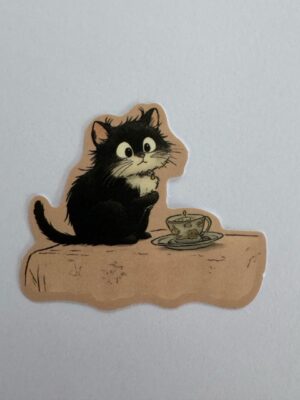 5.25cm x 4.5cm - Vintage Storybook & Cottagecore Stickers