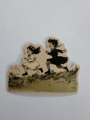 5.5cm x 4.5cm - Vintage Storybook & Cottagecore Stickers