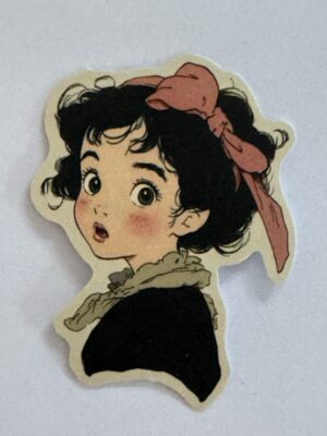 5.5cm x 4cm - Vintage Storybook & Cottagecore Stickers
